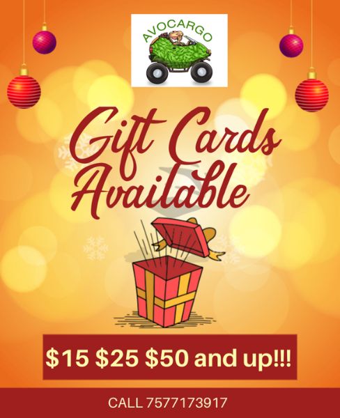 Avocargo gift cards
